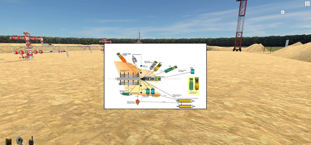 Тренажер Составление схемы расположения оборудования на скважине (кусте) при капитальном ремонте, освоении 2