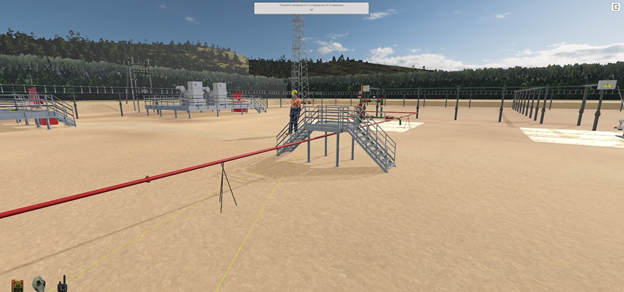 Тренажер Имитация процесса промывки скважины