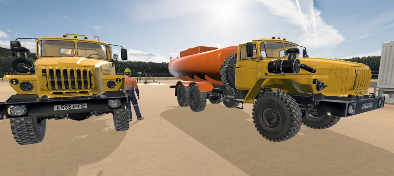 Тренажер Имитация процесса промывки скважины 3