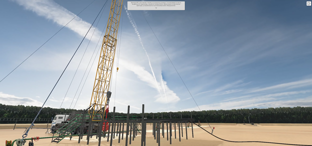 Тренажер Имитация процесса ремонтно-изоляционных работ в скважине