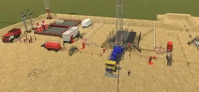 Тренажер ГазоНефтеВодоПроявление при ТКРС 10