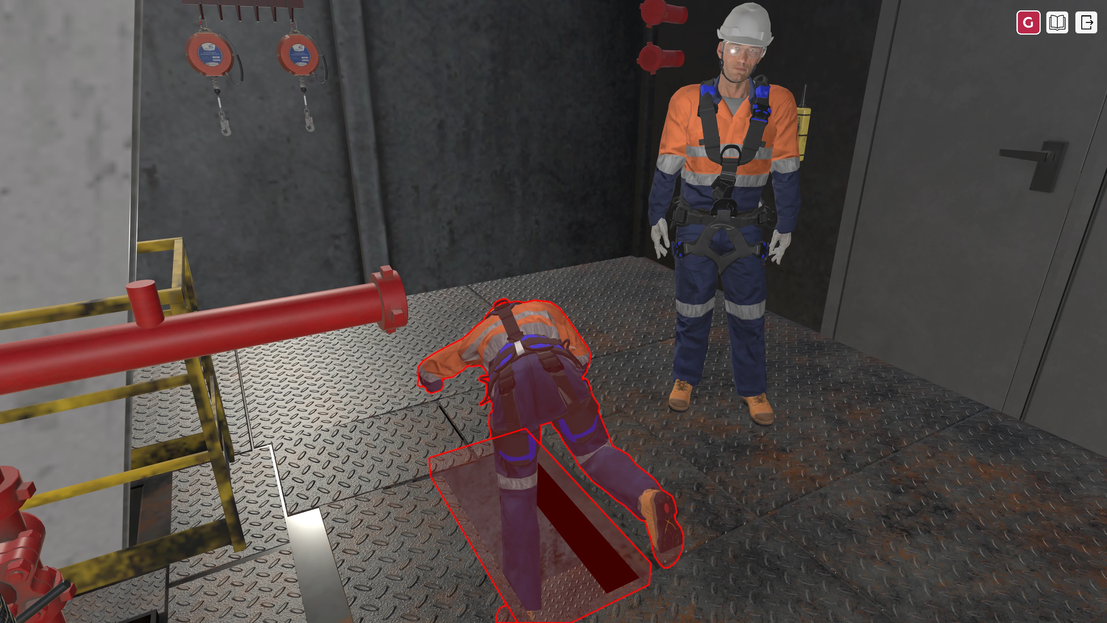 Тренажер Промышленная безопасность на буровой установке 9