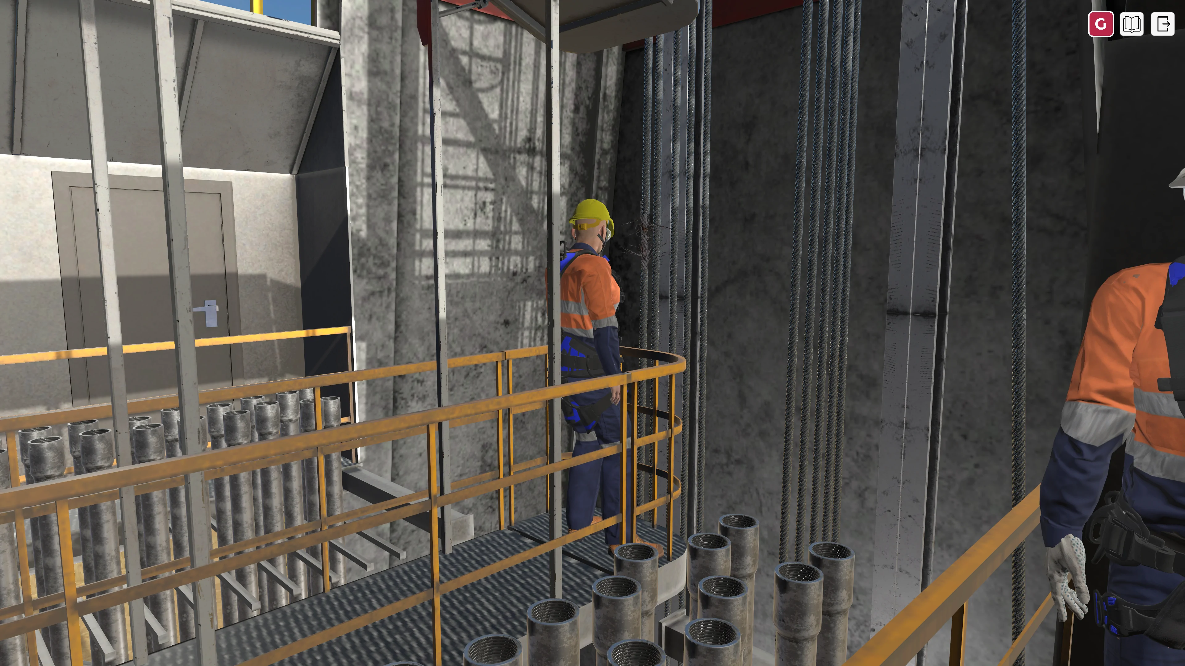 Тренажер Промышленная безопасность на буровой установке 8