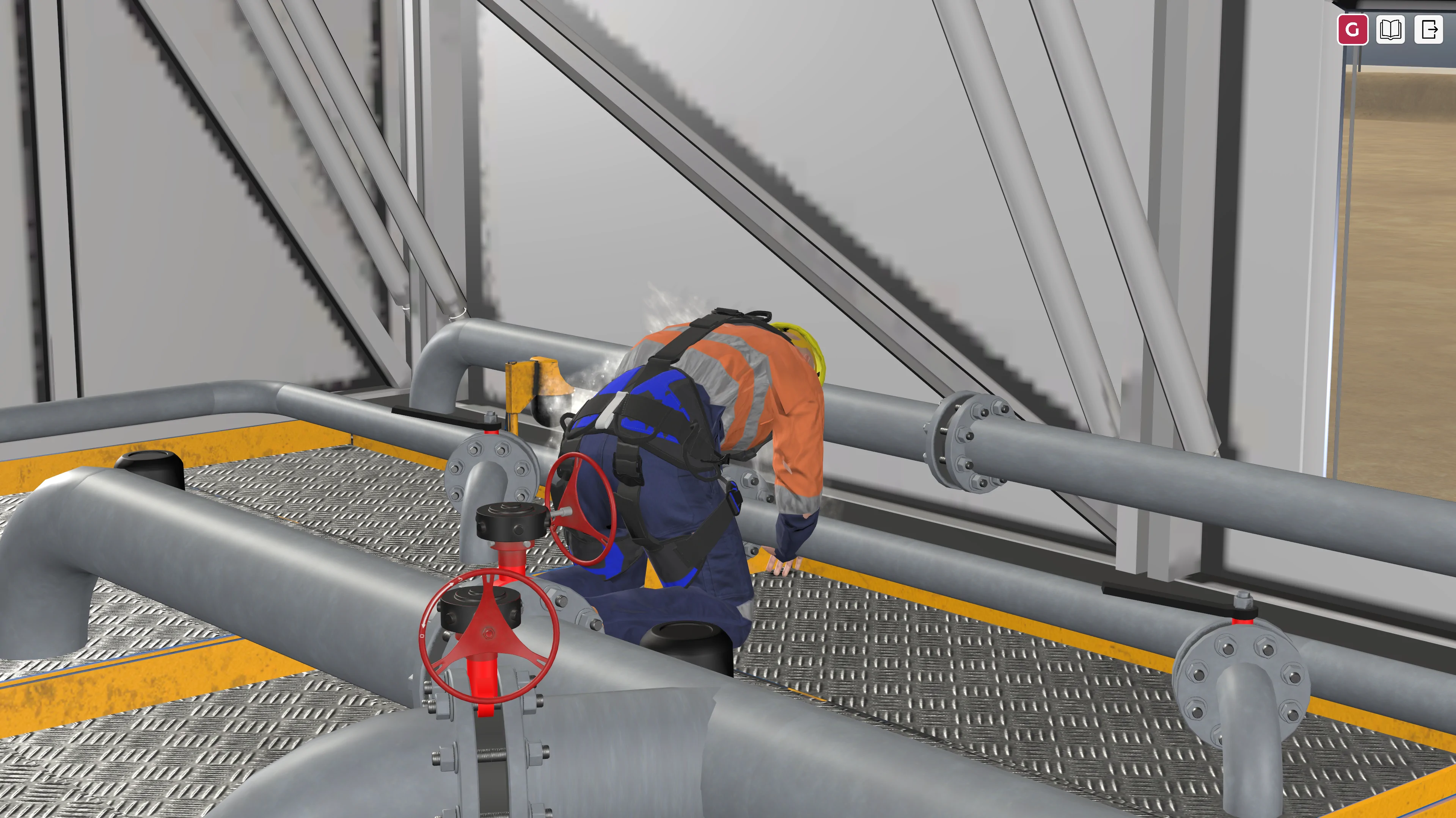 Тренажер Промышленная безопасность на буровой установке 5