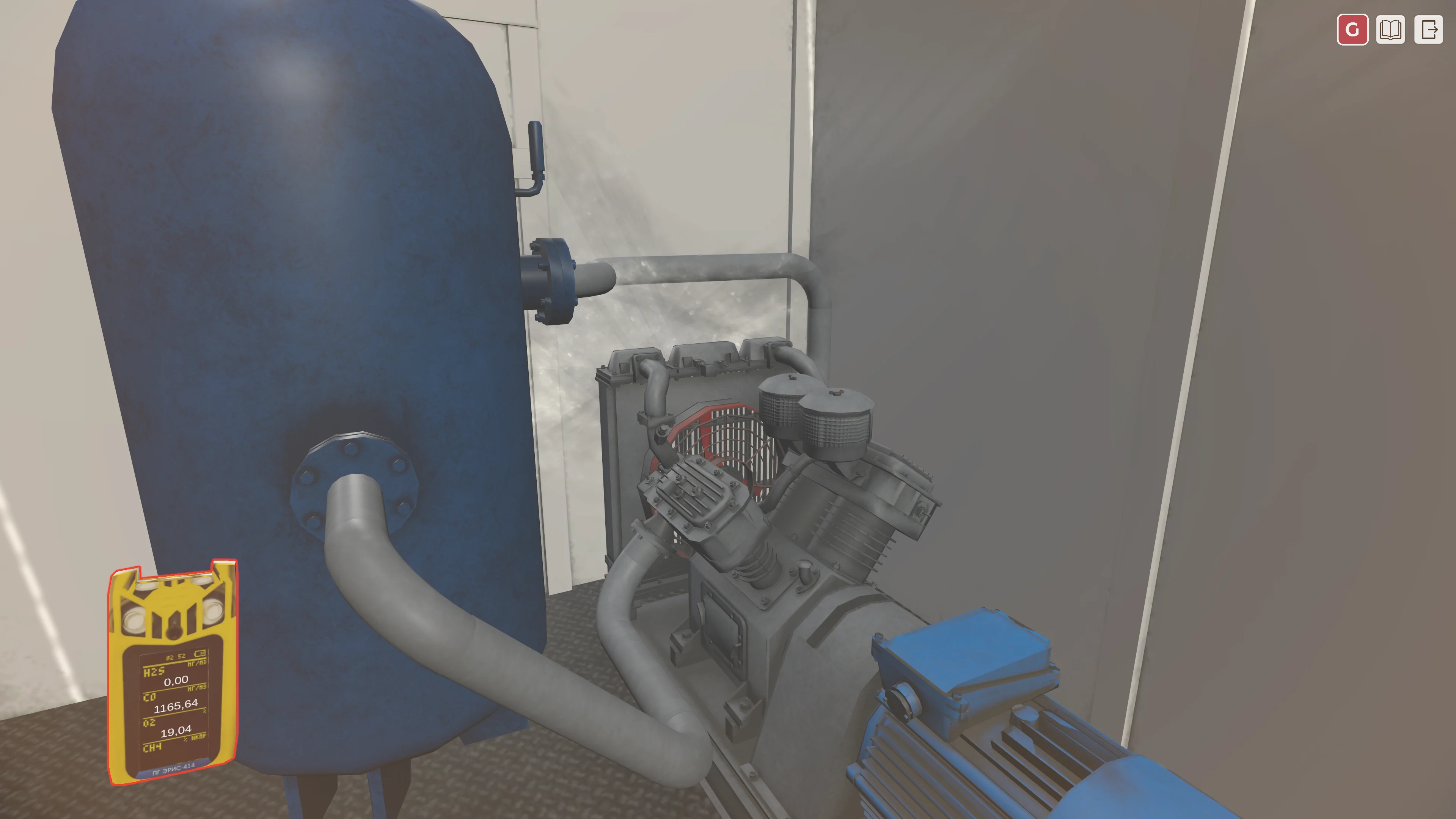 Тренажер Промышленная безопасность на буровой установке 3